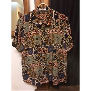 Mosaic Mandala Short Sleeve Top